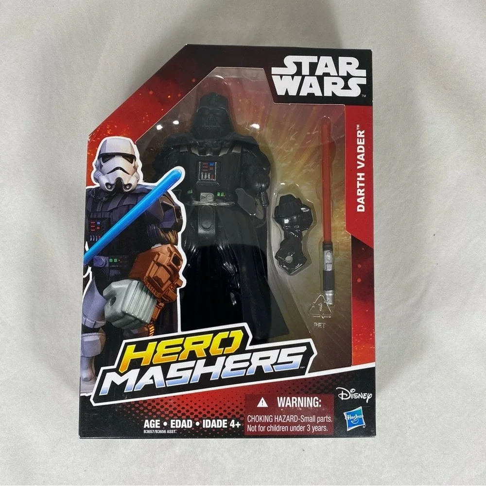 RARE - Star Wars Complete Set of Hero Mashers Action Figures Wave 3